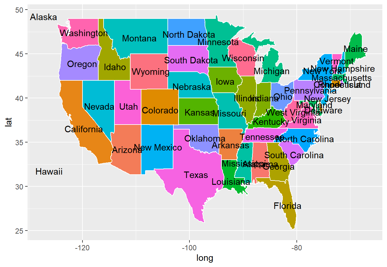 Label observations in ggplot2