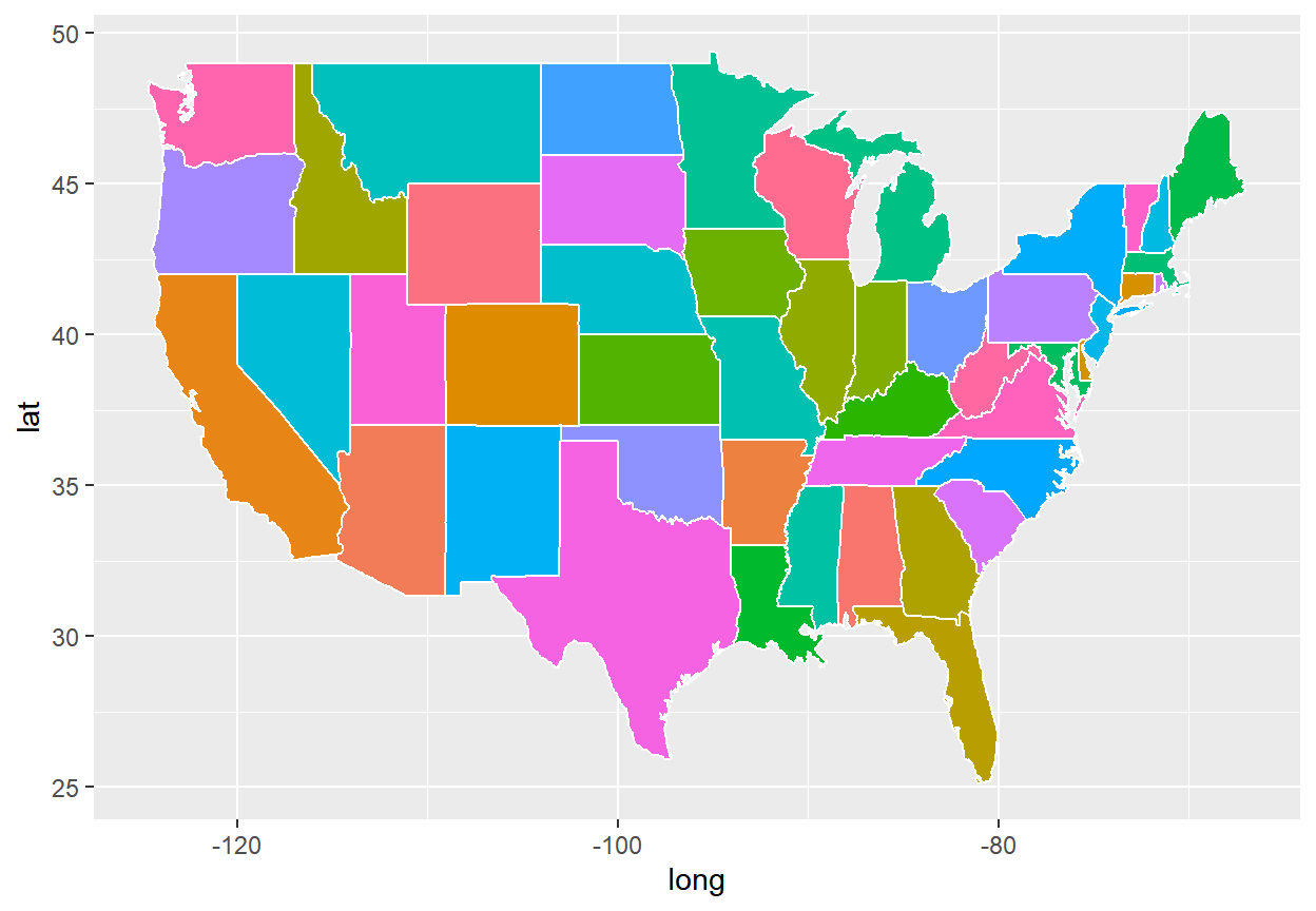 ggplot2 map
