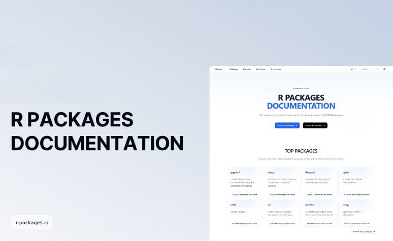R PACKAGES IO